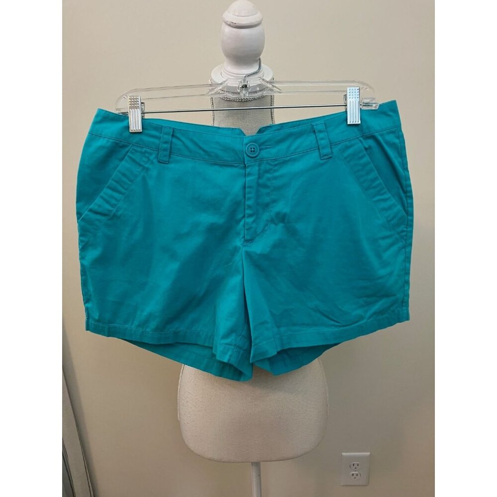 Columbia Sportswear Teal Multipocketed Shorts Size 10